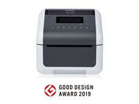 Brother TD-4550DNWB - Etikettskrivare - termiskt papper - Rulle (11,8 cm) - 300 x 300 dpi - upp till 152.4 mm/sek - USB 2.0, LAN, seriell, Wi-Fi(n), USB-värd, Bluetooth 4.2 TD4550DNWBXX1