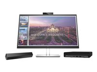 HP E-Series E24d G4, 60,5 cm (23.8"), 1920 x 1080 pixlar, Full HD, 5 ms, Svart 6PA50A4#ABB