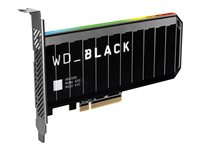 WD_BLACK AN1500 WDS400T1X0L-00AUJ0 - SSD - 4 TB - inbyggd - PCIe-kort - PCIe 3.0 x8 (NVMe) - integrerad kylfläns WDS400T1X0L