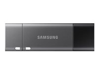 Samsung MUF-64DB, 64 GB, USB Type-A / USB Type-C, 3.2 Gen 1 (3.1 Gen 1), 300 MB/s, Keps, Svart, Silver MUF-64DB/APC