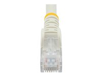 0.5M WHITE CAT6 CABLE SNAGLESS ETHERNET CABLE - UTP N6PATC50CMWH