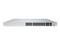 Cisco Meraki Cloud Managed MS355-24X2 - Switch - L3 - Administrerad - 24 x 1/2.5/5/10GBase-T + 4 x 10 Gigabit SFP+ + 2 x 40 Gigabit QSFP+ - skrivbordsmodell, rackmonterbar - UPOE MS355-24X2-HW