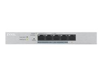 Zyxel GS1200-5HP v2, hanterad, Gigabit Ethernet (10/100/1000), Full duplex, Strömförsörjning via Ethernet (PoE) stöd GS1200-5HPv2-EU0101F