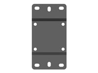 Multibrackets M Pro Series Wallmount Plate Slim Small - Monteringskomponent (väggplatta) - stål - svart 7350073736980