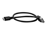 Mirco B USB Cable. Black SyncoCharge. 100 cm. 48863