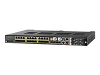 Cisco Industrial Ethernet 5000 Series - Switch - Administrerad - 16 x Gigabit SFP + 12 x 10/100/1000 (PoE+) - rackmonterbar - PoE+ - TAA-kompatibel IE-5000-16S12P