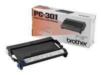 BROTHER PC-301 ribbon cassette black 235 pages 1-pack PC301