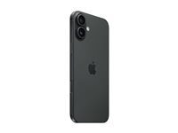 Apple iPhone 16 Plus - 5G smartphone - dual-SIM / Internminne 128 GB - OLED-skärm - 6.7" - 2796 x 1290 pixels - 2 bakre kameror 48 MP, 12 MP - front camera 12 MP - svart MXVU3QN/A