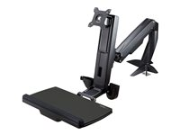 SIT STAND MONITOR ARM - HEIGHT ADJUSTABLE MONITOR ARMDESK MOUNT ARMSTSCP1