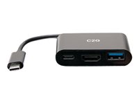 C2G C2G54453, Kabel, USB 3.2 Gen 1 (3.1 Gen 1) Type-C, Svart, 5 Gbit/s, 4096 x 2160 pixlar, CE, 2011/65/EU ROHS 2 C2G54453