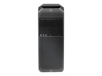 HP Workstation Z6 G4 - Tower - 4U - 1 x Xeon Silver 4108 / 1.8 GHz - vPro - RAM 32 GB - SSD 256 GB - HP Z Turbo Drive, TLC - DVD-Writer - ingen grafik - Gigabit Ethernet - Win 10 Pro 64-bitars - skärm: ingen - svart - med HPs maskinvarusupport nästa  6QN71EA#UUW