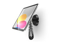 Compulocks Universal Tablet Magnetix Tilting Wall Mount - Monteringssats (magnetisk väggmontering) - liggande/stående - för surfplatta - universell - låsbar - svart - skärmstorlek: upp till 13 tum 505BVHBMM01