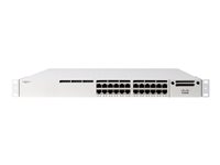 Cisco Meraki Cloud Managed MS390-24UX - Switch - L3 - Administrerad - 24 x 100/1000/2.5G/5G/10GBase-T (UPOE) - rackmonterbar - UPOE (560 W) MS390-24UX-HW