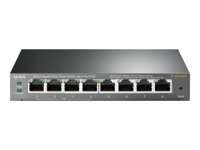 TP-Link TL-SG108PE, hanterad, L2, Gigabit Ethernet (10/100/1000), Strömförsörjning via Ethernet (PoE) stöd TL-SG108PE