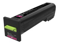 Lexmark 72K2XM0, 22000 sidor, Magenta, 1 styck 72K2XM0