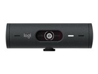 Logitech BRIO 500 - Webbkamera - färg - 1920 x 1080 - 1080p, 720p - ljud - USB-C 960-001422