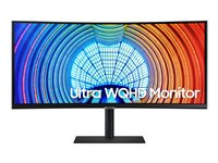 Samsung LS34A650UXU, 86,4 cm (34"), 3440 x 1440 pixlar, UltraWide Quad HD, LED, 5 ms, Svart LS34A650UXUXEN