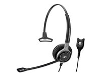 EPOS IMPACT SC 638 Century headset on-ear wired Easy Disconnect black with silver 1000580