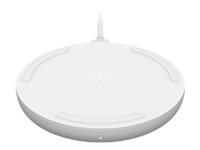 Belkin WIA001BTWH, Automatisk, AC, Trådlös laddning, 1,2 m, Vit WIA001BTWH