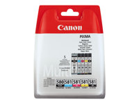 CANON INK PGI-580/CLI-581 BK/CMYK Sec 2078C006