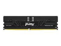 Kingston FURY Renegade Pro - DDR5 - modul - 32 GB - DIMM 288-pin - 6000 MHz / PC5-48000 - CL32 - 1.35 V - registrerad - on-die ECC - svart KF560R32RB-32