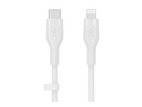 Belkin CAA009BT1MWH, 1 m, USB C, USB C/Lightning, Hankoppling, Hankoppling, Vit CAA009BT1MWH