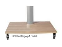 SMS Flatscreen base shelves H, Grå, Max: 12kg PL200007