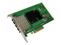 Intel X710-DA4, Intern, Kabel, PCI Express, Fiber, 10000 Mbit/s, Svart, Grön X710DA4G2P5