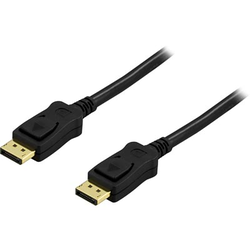 PRME DisplayPort cable, Ultra HD @60Hz, 21.6 Gb/s, 3m, black DP-1030