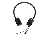 Jabra Evolve 30 II HS Stereo - Headset - fullstorlek - ersättning - kabelansluten - 3,5 mm kontakt 14401-21