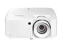 Optoma ZH450 - DLP-projektor - laser - bärbar - 3D - 4500 lumen - Full HD (1920 x 1080) - 16:9 - 1080p - vit E9PD7L321EZ1