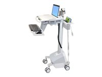 Ergotron SV42-6102-C, Multimediavagn, Gjuten aluminium, Grå, Vit, 9,1 kg, 43,9 cm (17.3"), REACH, WEEE TAA, 230 V SV42-6102-C