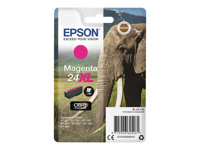Epson 24XL - 8.7 ml - XL - magenta - original - bläckpatron - för Expression Photo XP-55, 750, 760, 850, 860, 950, 960, 970, Expression Premium XP-750, 850 C13T24334012