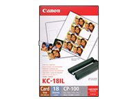 CANON KC-18IF paper +cartridge stickerpaper for CP-100 7741A001