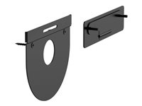 Logitech Tap Wall Mount - Monteringssats för styrenhet till videokonferens - för Room Solution Base Bundle, Huddle, Large, Tap 939-001817