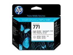 HP 771, HP DesignJet Z6200 Photo Printer series, Bläckstråleskrivare, Fotosvart, Ljusgrå, CE020A, Singapore, 28 mm CE020A