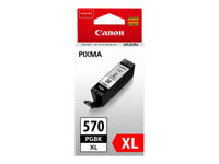 Canon PGI-570PGBK XL, Hög (XL) avkastning, Pigmentbaserat bläck, 22 ml, 500 sidor, 1 styck, Enpack 0318C001