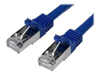 0.5M CAT6 SHIELDED GIGABIT NETWORK PATCH CABLE - BLUE N6SPAT50CMBL