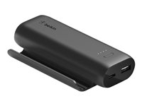 Belkin BoostCharge, 5000 mAh, 12 W, Svart BPZ001BTBK