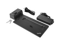 Lenovo ThinkPad Pro Docking Station - Dockningsstation - 2 x DP - 135 Watt - Korea, Europa - för ThinkPad A285 20MW, 20MX, A485 20MU, 20MV, P52s 20LB, 20LC, T480 20L5, 20L6, T480s 20L7, 20L8, T580 20L9, 20LA, X1 Carbon (6th Gen) 20KG, 20KH, X280 20KE 40AH0135EU