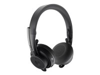 Logitech Zone Plus, Trådlös, Kontor/callcenter, 180,8 g, Headset, grafit 981-000919