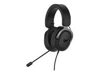 ASUS TUF Gaming H3, Kabel, Spela, 20 - 20000 hz, 294 g, Headset, Svart, Grå 90YH028G-B1UA00