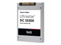 WD Ultrastar SS200 SDLL1DLR-400G-CCA1 - Solid state drive - 400 GB - inbyggd - 2.5" SFF - SAS 12Gb/s 0TS1376