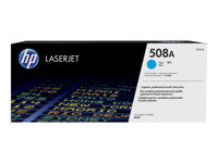 HP 508A - Cyan - original - LaserJet - tonerkassett (CF361A) - för Color LaserJet Enterprise MFP M577, LaserJet Enterprise Flow MFP M577 CF361A