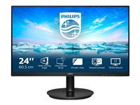 PHILIPS 241V8L/00 23.8inch VA FHD 1920x1080 4ms 250cd VGA HDMI (POW)(REUR) 241V8L/00