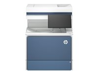 HP LaserJet Enterprise Flow MFP 6800zf - Multifunktionsskrivare - färg - laser - Legal (216 x 356 mm) (original) - A4/Legal (media) - upp till 52 sidor/minut (kopiering) - upp till 52 sidor/minut (utskrift) - 650 ark - 33.6 Kbps - Gigabit LAN, USB 2. 6QN36A#B19