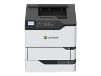 Lexmark MS821dn - Skrivare - svartvit - Duplex - laser - A4/Legal - 1200 x 1200 dpi - upp till 52 sidor/minut - kapacitet: 650 ark - USB 2.0, Gigabit LAN, USB 2.0-värd 50G0121