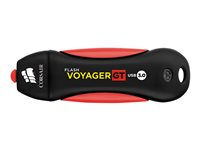 Corsair Voyager GT, 512 GB, USB Type-A, 3.2 Gen 1 (3.1 Gen 1), 390 MB/s, Keps, Svart, Röd CMFVYGT3C-512GB