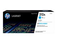 HP 212A - Cyan - original - LaserJet - tonerkassett (W2121A) - för Color LaserJet Enterprise M555, MFP M578, LaserJet Enterprise Flow MFP M578 W2121A