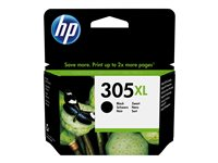 HP 305XL - 4 ml - Lång livslängd - svartfärgad - original - bläckpatron - för Deskjet 23XX, 27XX, 28XX, 41XX, 42XX, DeskJet Plus 41XX, ENVY 60XX, 64XX, ENVY Pro 64XX 3YM62AE#301